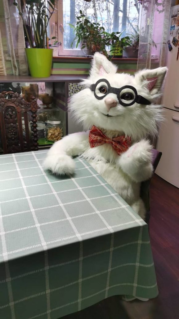 Большой интеллигентный котик Родион😊 Большие игрушки Игрушки на заказ по фото, рисункам. Шьем от 1 шт.